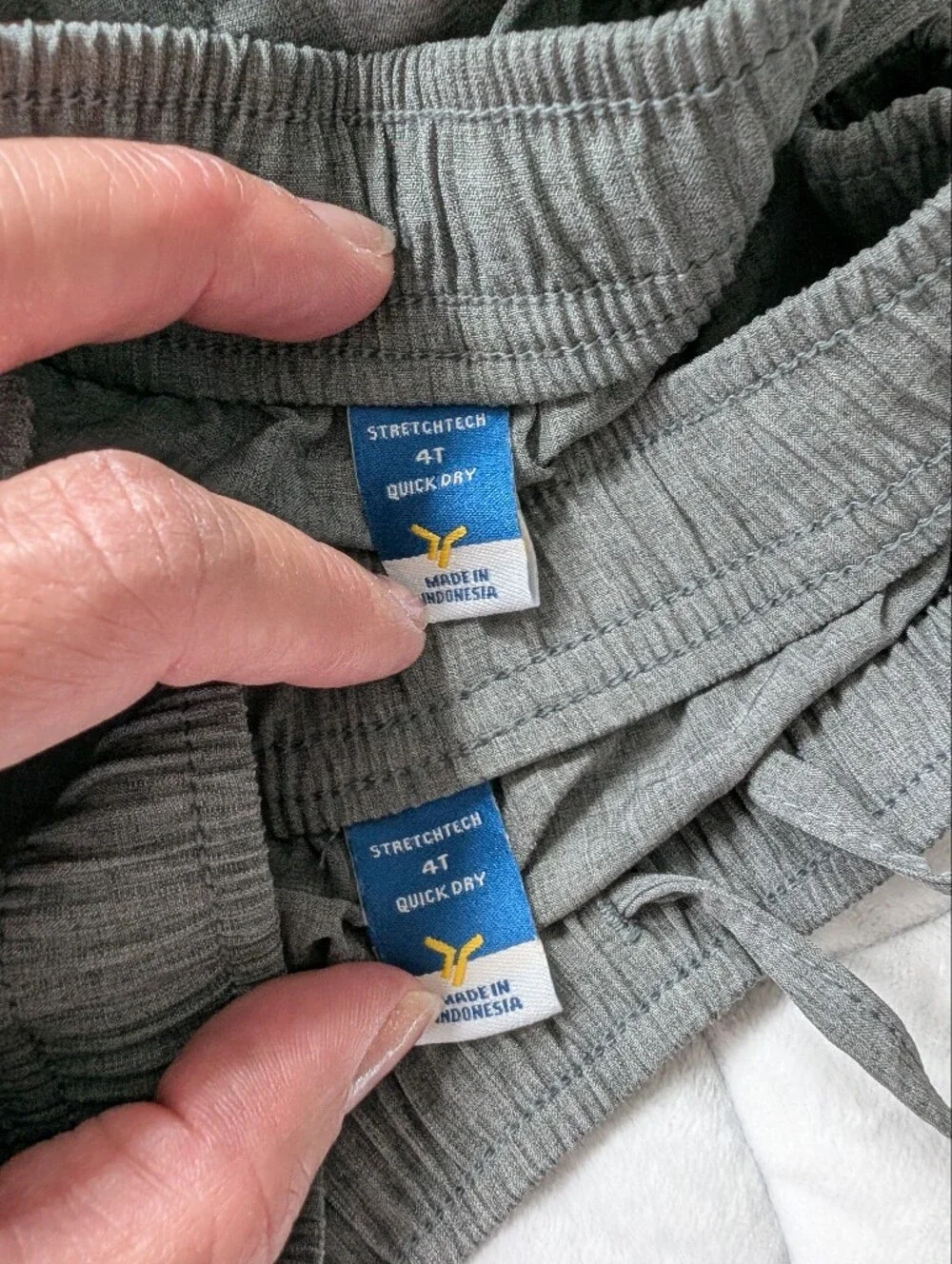 NWOT Old Navy StretchTech Shorts For toddler Boys, 5x. Black, Grey. Size 4T